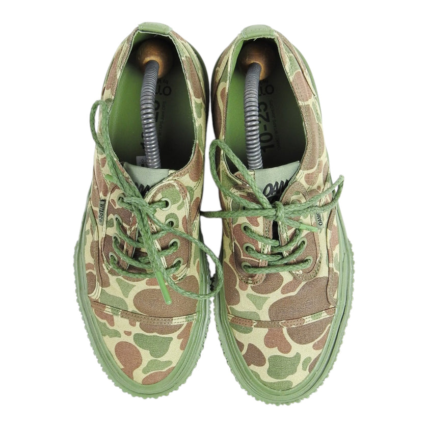 OAMC X WTAPS x Vans Camo Low Top Sneakers Size 10.5