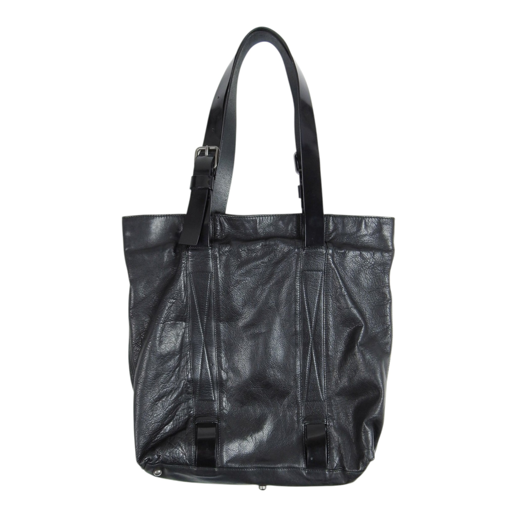 Hugo Boss Magnetic Closure Leather Bag