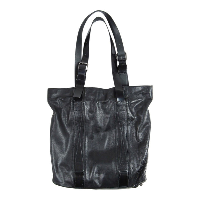 Hugo Boss Magnetic Closure Leather Bag