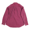Christian Dior Monsieur Burgundy Patterned Shirt Size Large