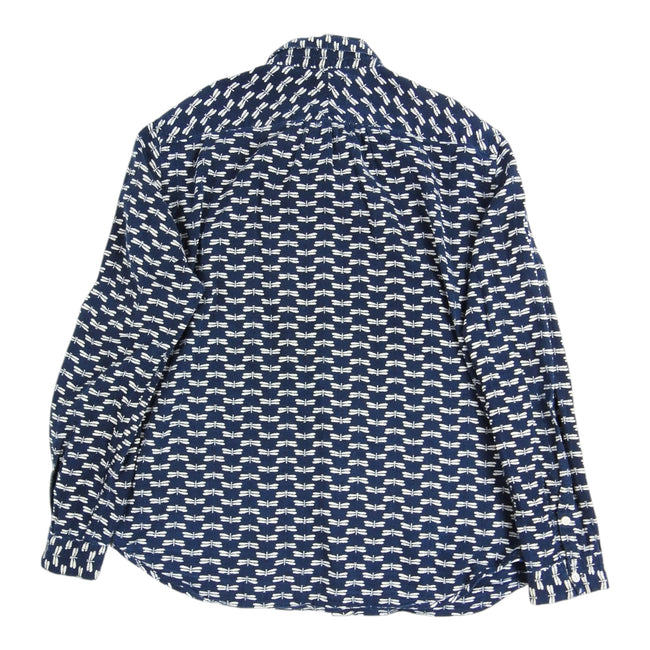 Paul Smith Yukata Cloth Dragonfly Shirt Size Medium