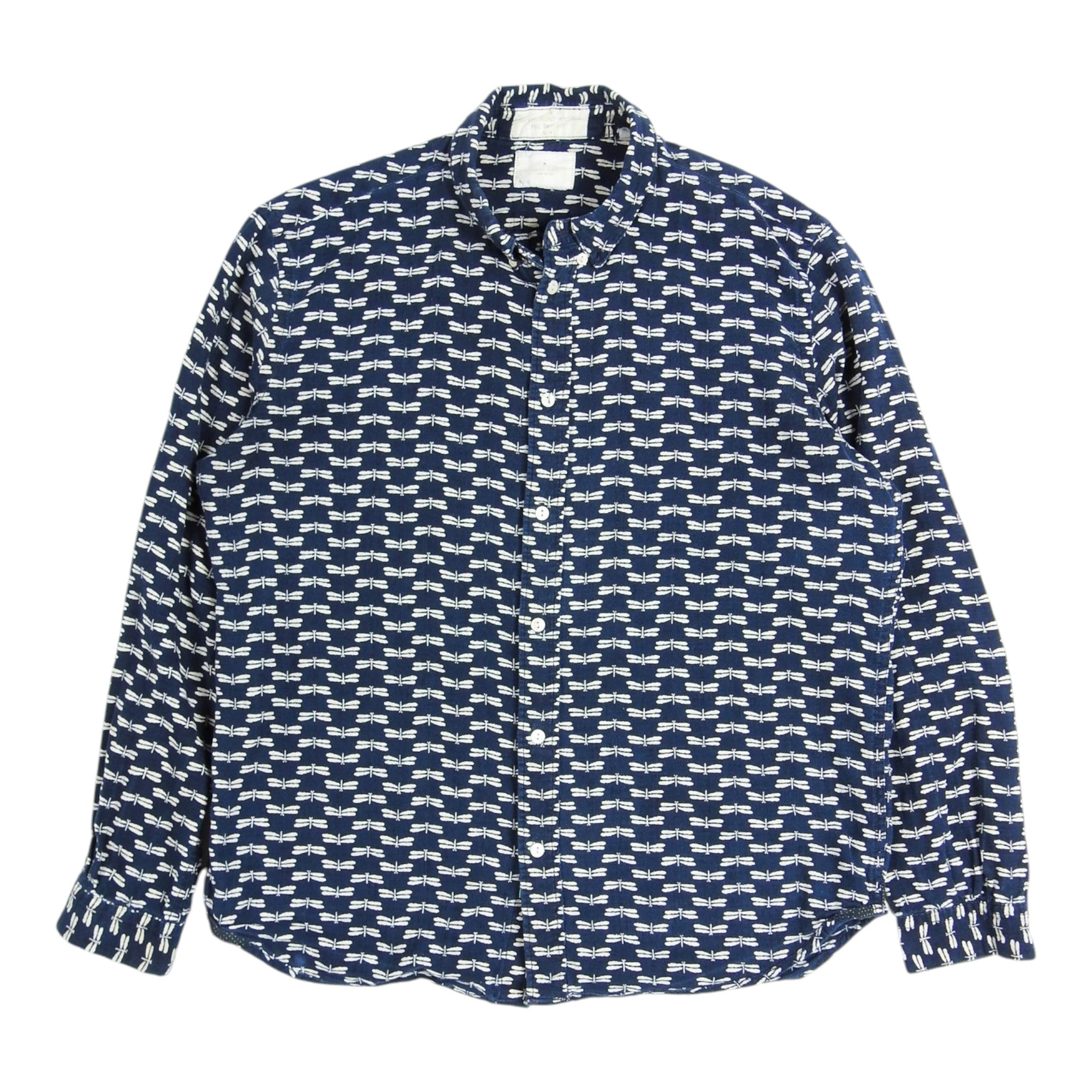 Paul Smith Yukata Cloth Dragonfly Shirt Size Medium