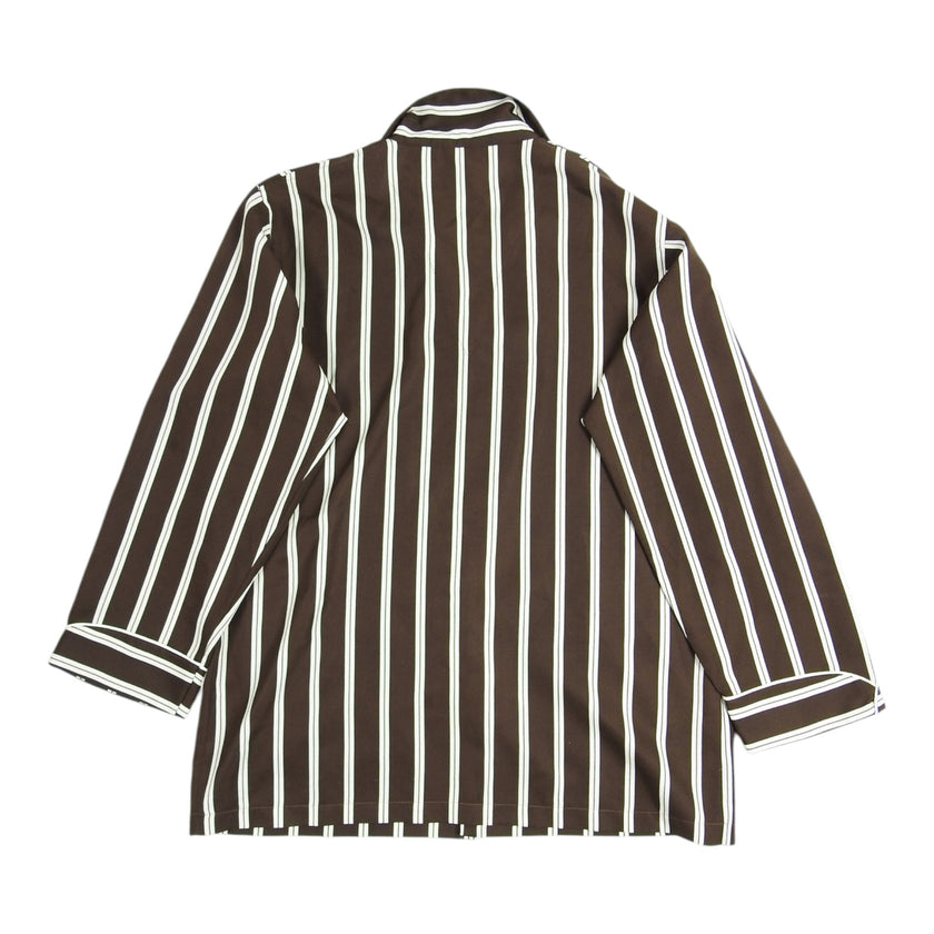 Christian Dior Striped Pajama Shirt Size XL