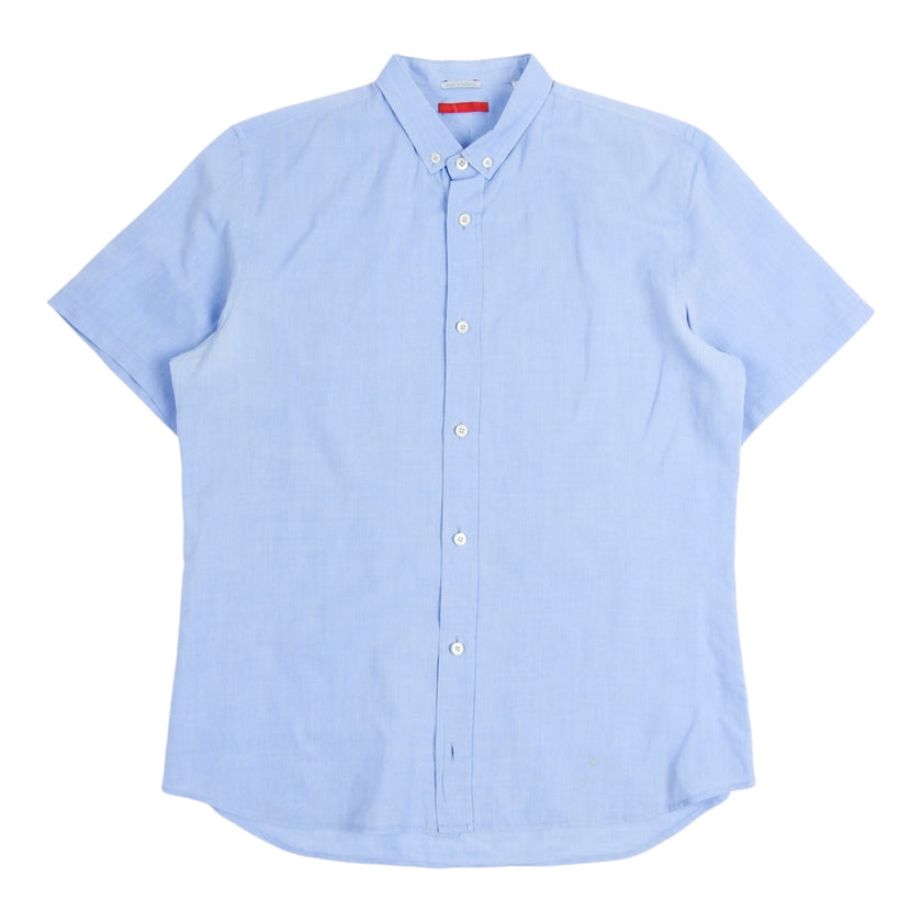 Prada Light Blue SS Shirt Size 43