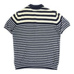 Paul Smith Striped Knit SS Polo Shirt Size Large