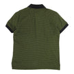 Salvatore Ferragamo Green Circle Pattern SS Polo Shirt Size Medium