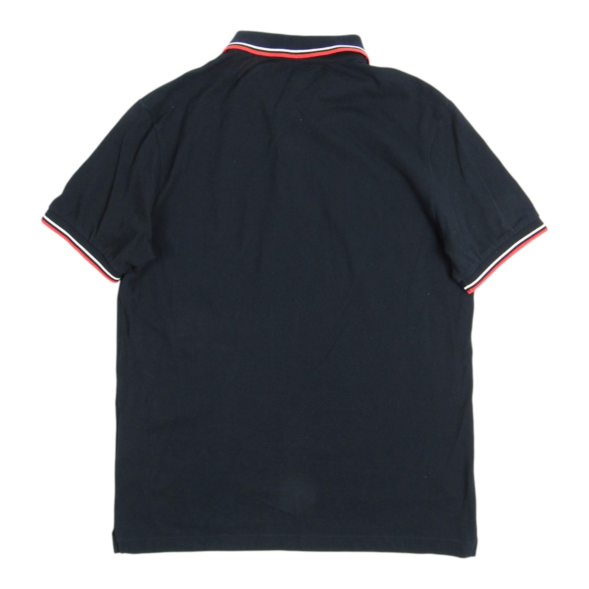 Prada Black SS Polo Shirt Size Large
