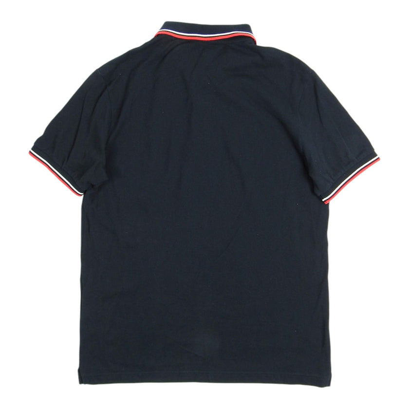 Prada Black SS Polo Shirt Size Large