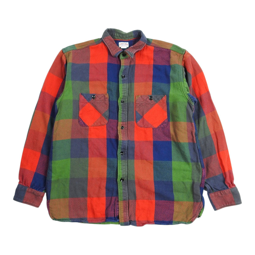 McCoy's Red/Blue/Green Flannel Shirt Size 18