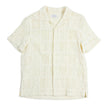 Saturdays NYC SS Crochet Camp Shirt Size Medium