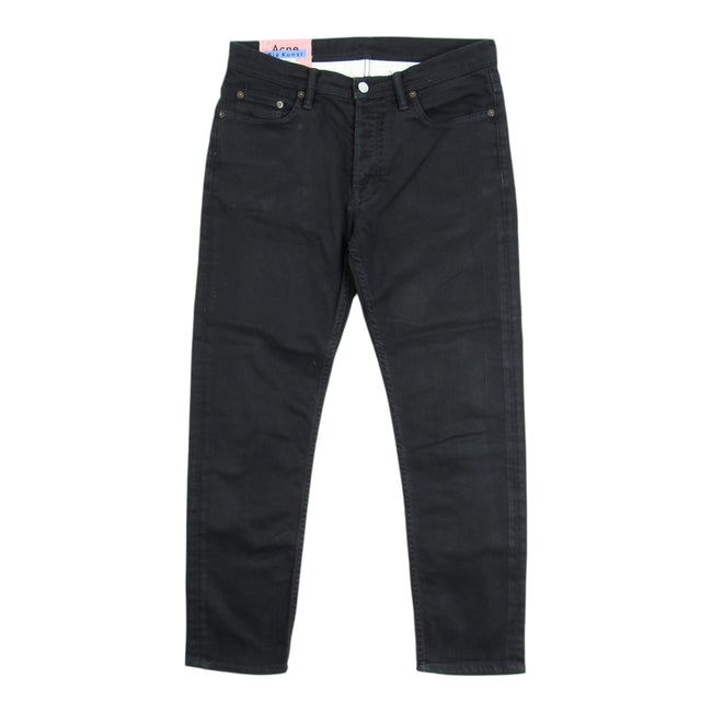 Acne Studios River Stay Black Jeans Size 32