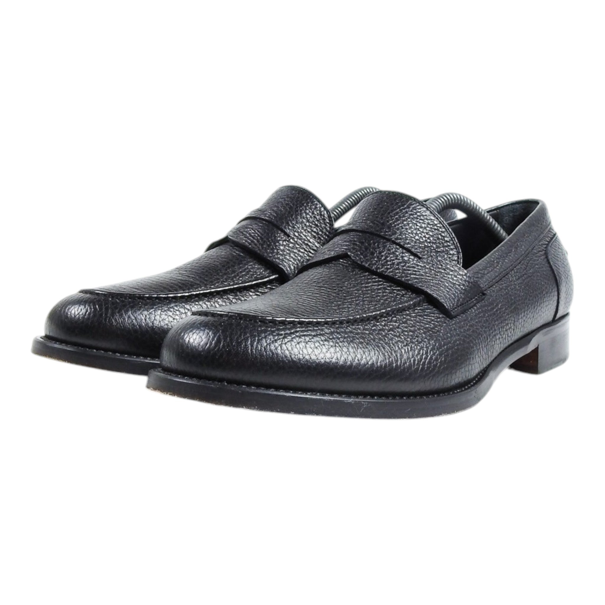 Canali Pebbled Loafers Size 44