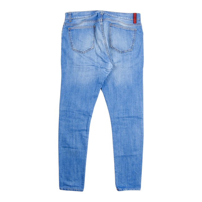 Isaia Medium Wash Jeans Size 52