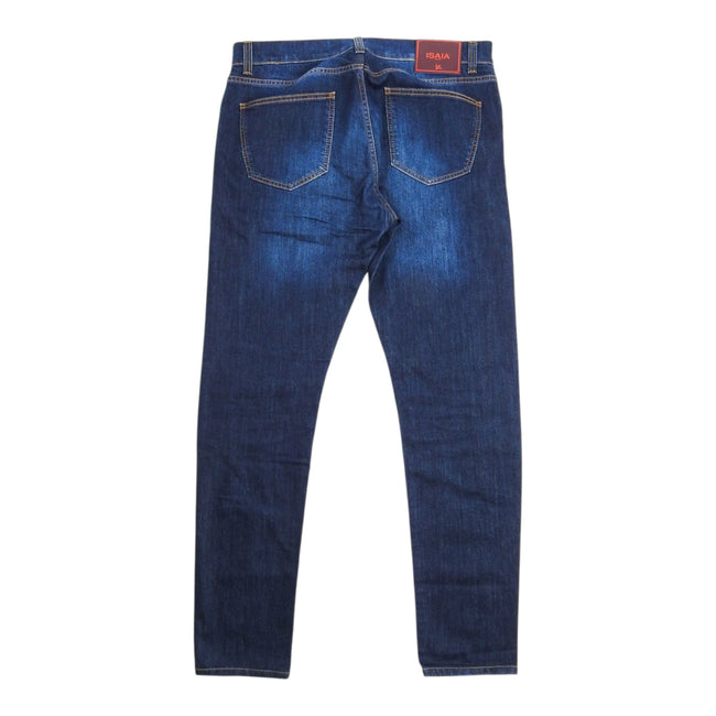 Isaia Dark Wash Jeans Size 52