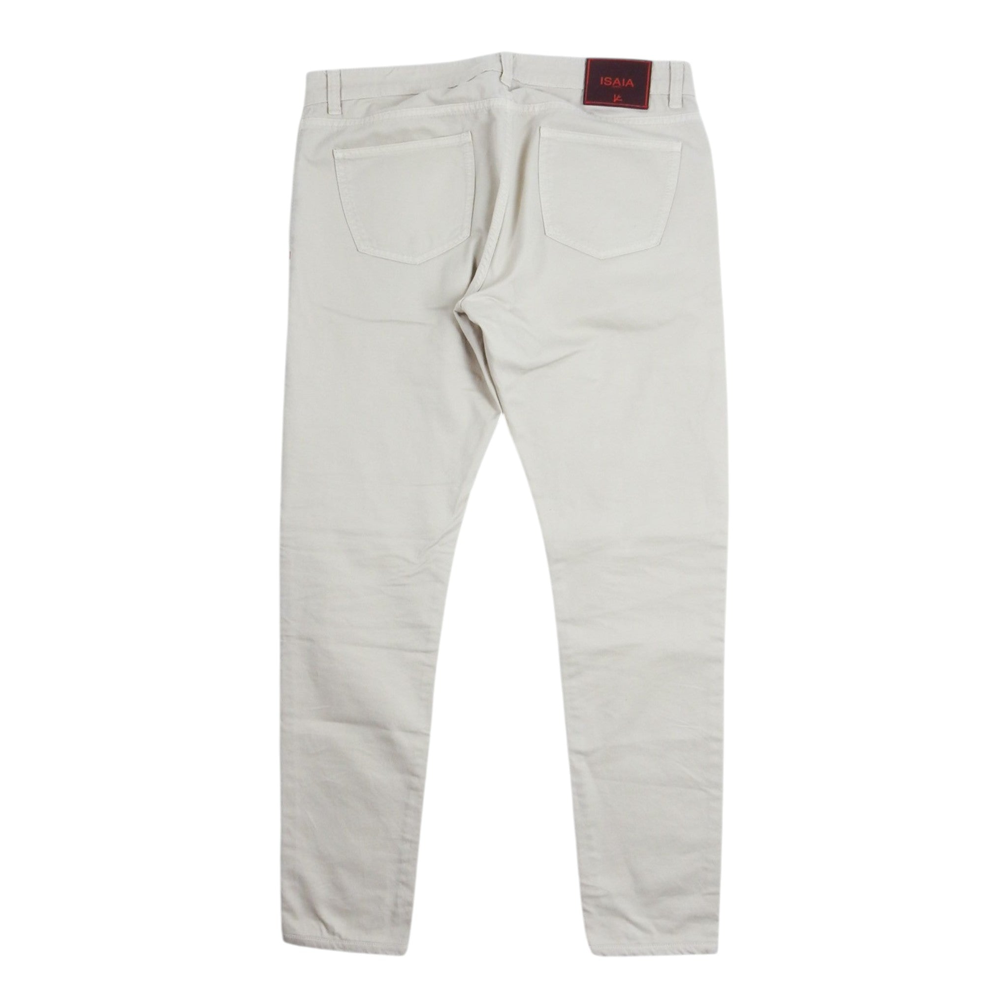 Isaia Ecru Denim Size 54