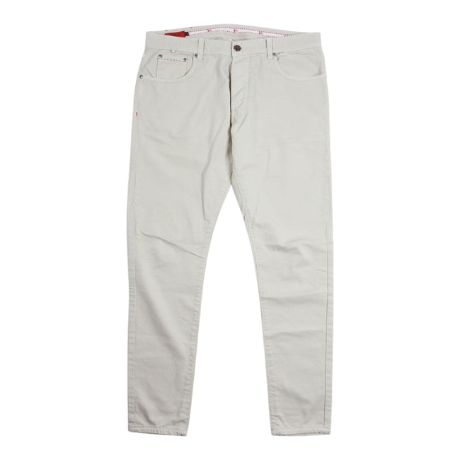 Isaia Ecru Denim Size 54