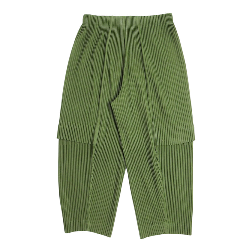 Homme Plisse Green Trousers Size 2