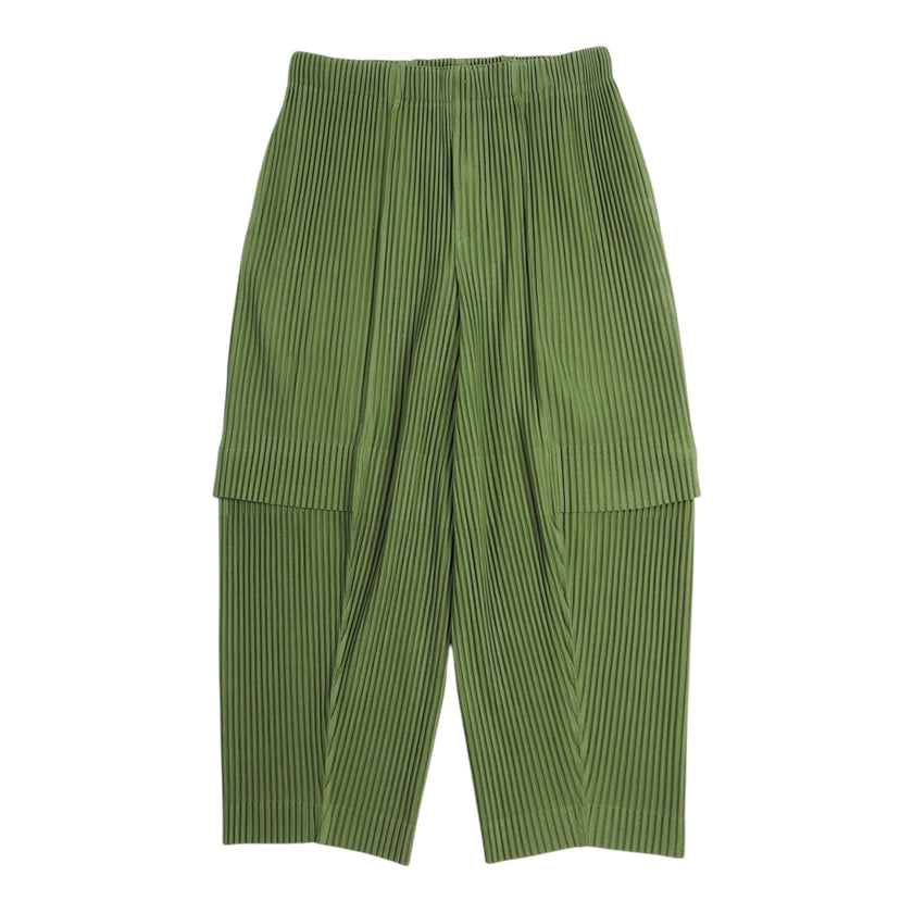 Homme Plisse Green Trousers Size 2