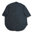 Kedem Sasson Black Button Down Tunic Shirt One Size