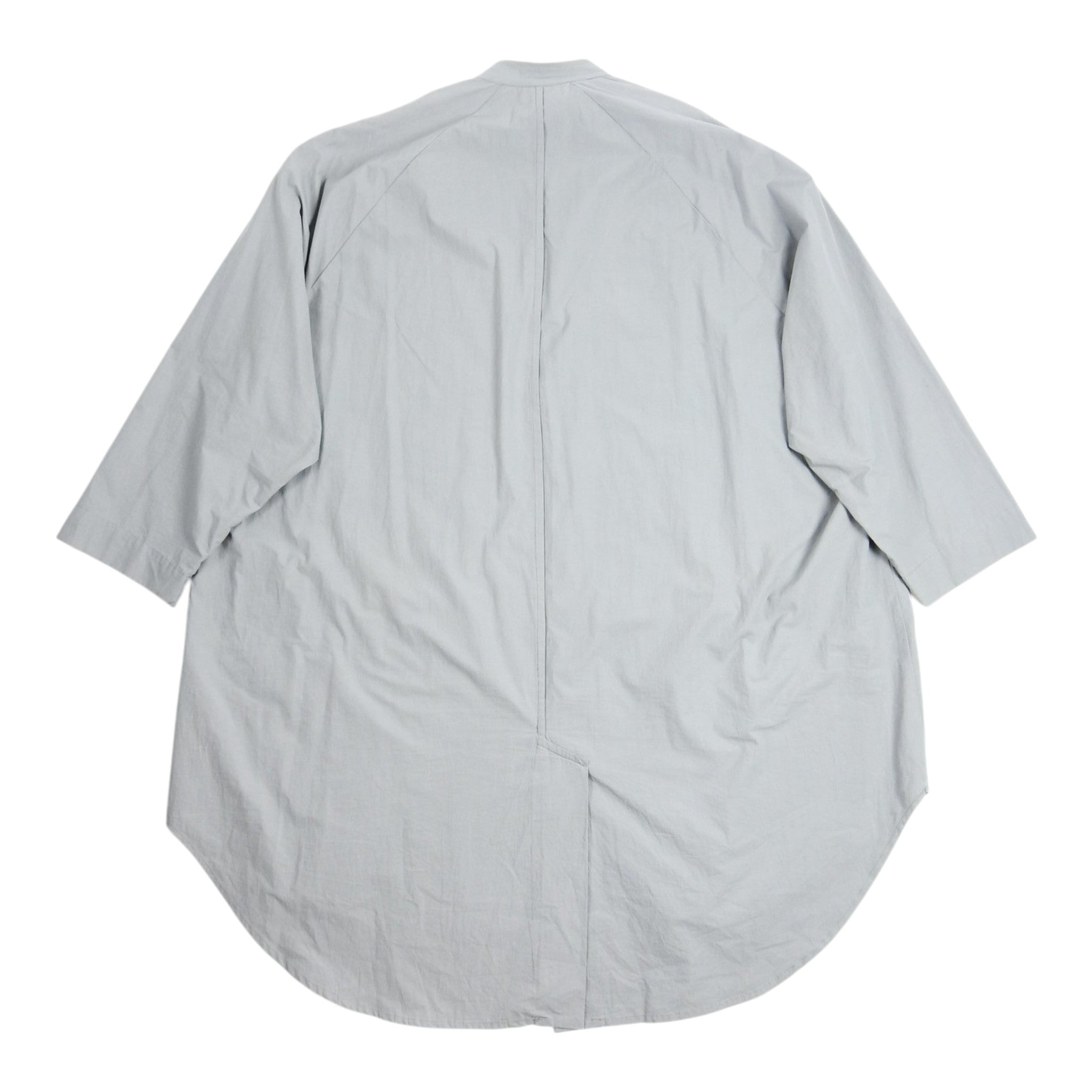 Kedem Sasson Grey Button Down Tunic Shirt One Size
