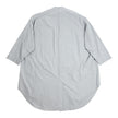 Kedem Sasson Grey Button Down Tunic Shirt One Size