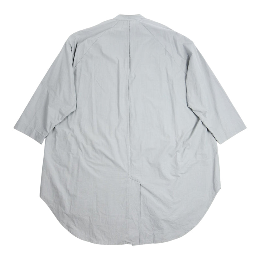 Kedem Sasson Grey Button Down Tunic Shirt One Size