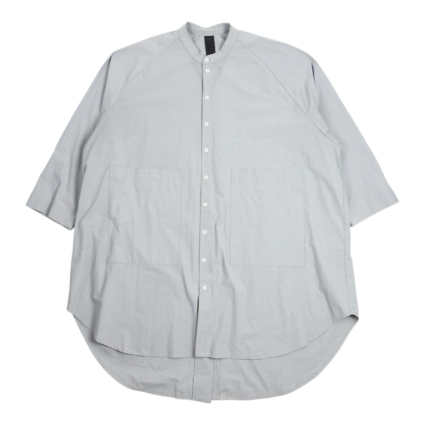 Kedem Sasson Grey Button Down Tunic Shirt One Size