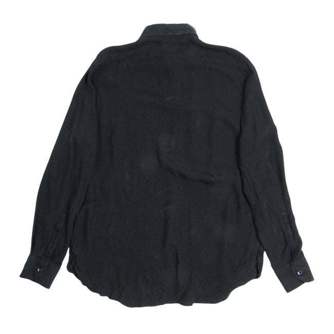 Saint Laurent Paris Dot Pattern Shirt Size 40
