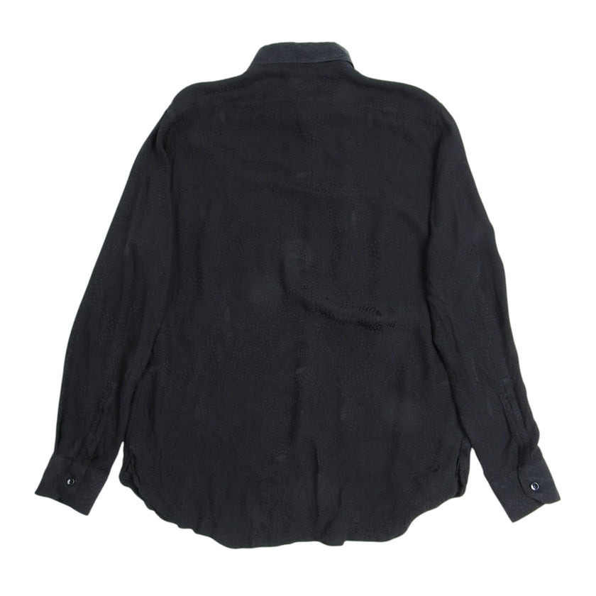 Saint Laurent Paris Dot Pattern Shirt Size 40