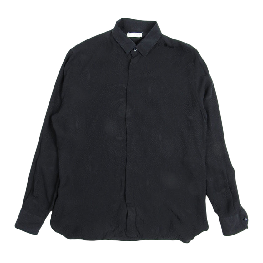 Saint Laurent Paris Dot Pattern Shirt Size 40