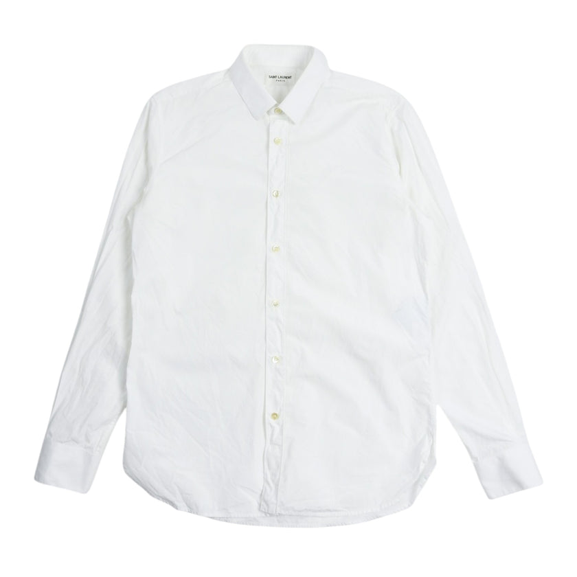 Saint Laurent Paris White Dress Shirt Size 39