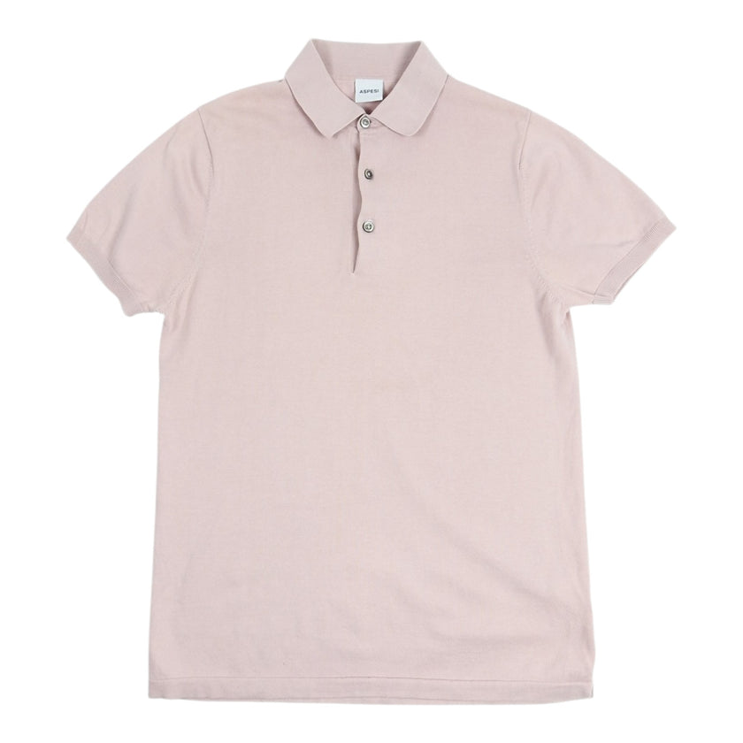 Aspesi Pink SS Polo Shirt Size 46