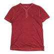 John Varvatos Red SS Polo T-Shirt Size Small