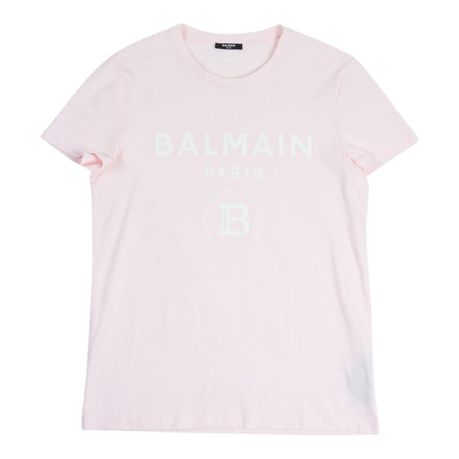 Balmain Pink T-Shirt Size Medium