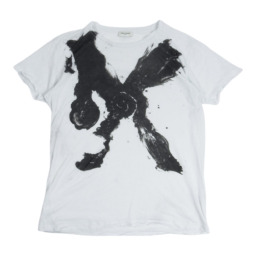 Saint Laurent Paris Abstract T-Shirt Size Medium