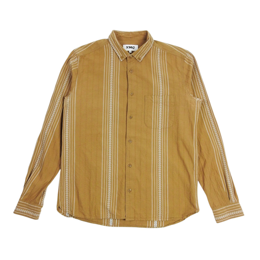 YMC Embroidered Shirt Size Small