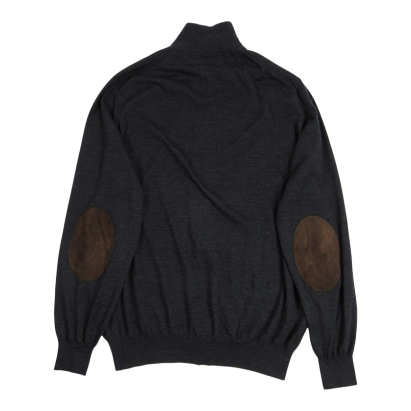 Brunello Cucinelli Cashmere Zip Sweater Size 56