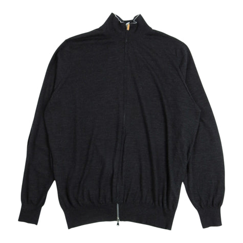 Brunello Cucinelli Cashmere Zip Sweater Size 56