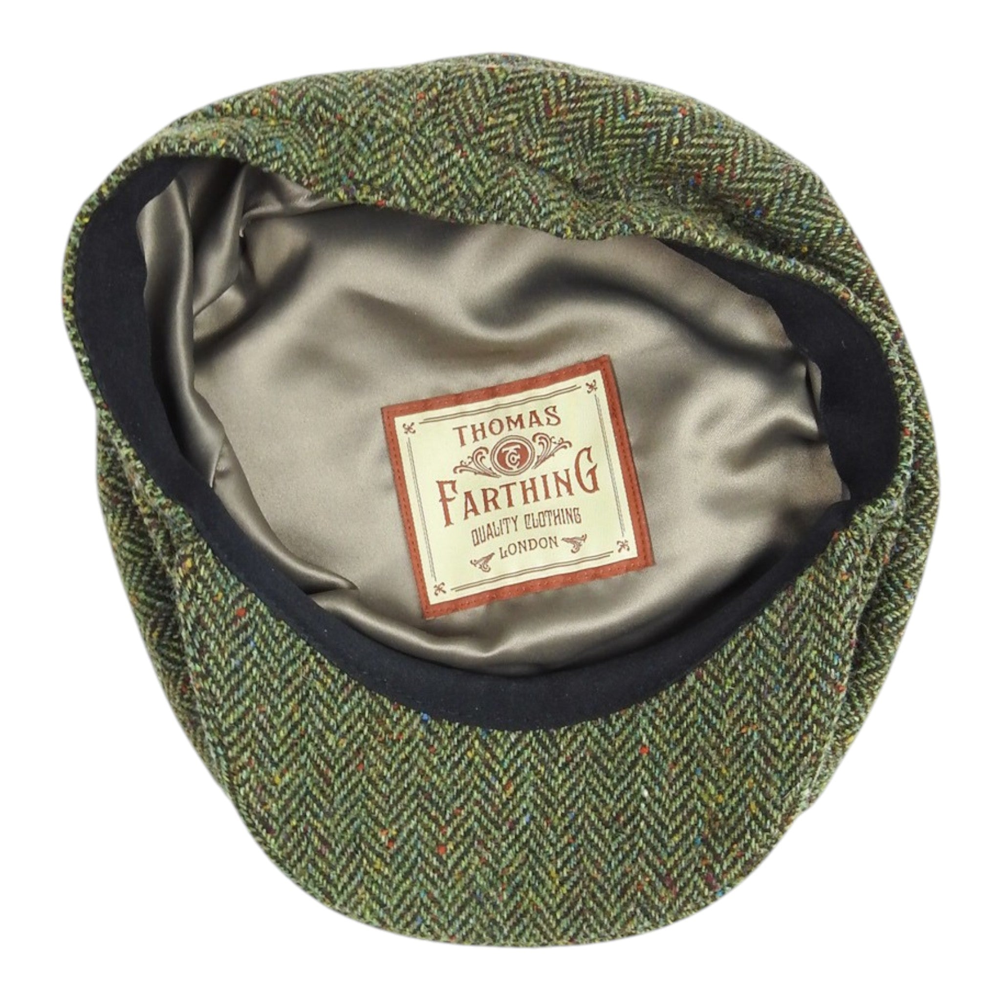 Thomas Farthing Tweed Newsboy Hat