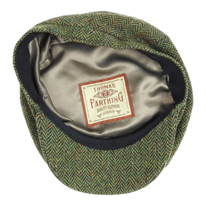 Thomas Farthing Tweed Newsboy Hat