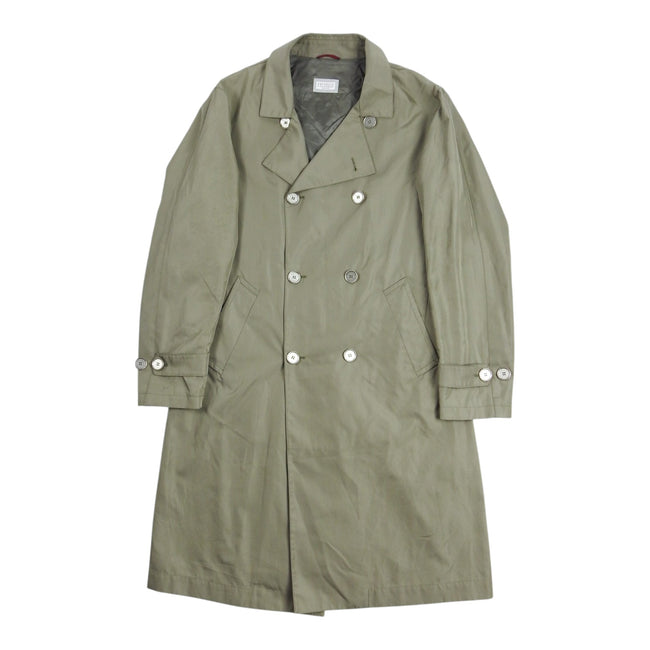 Brunello Cucinelli Trench Coat Size 50