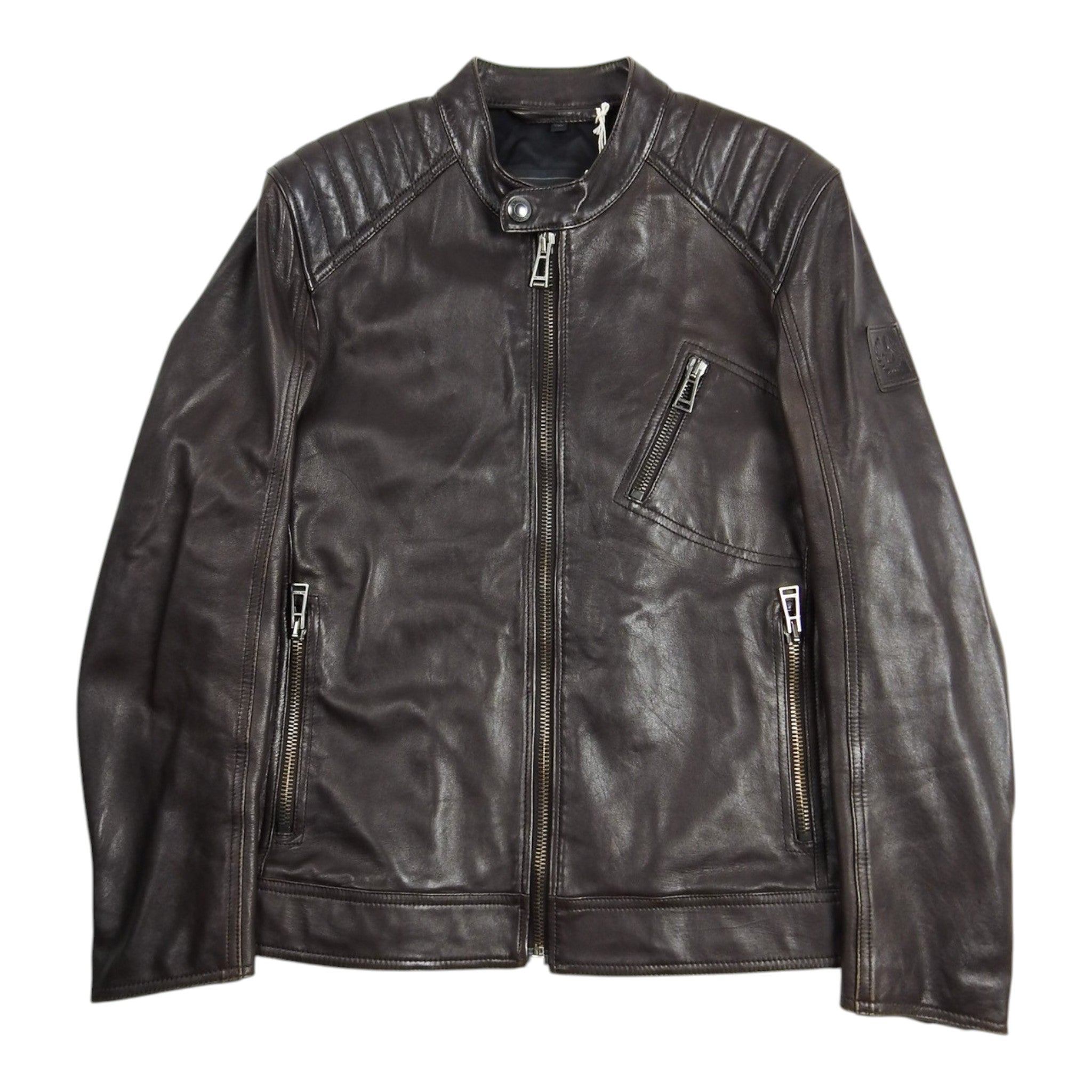 Belstaff Leather Jacket Size 50