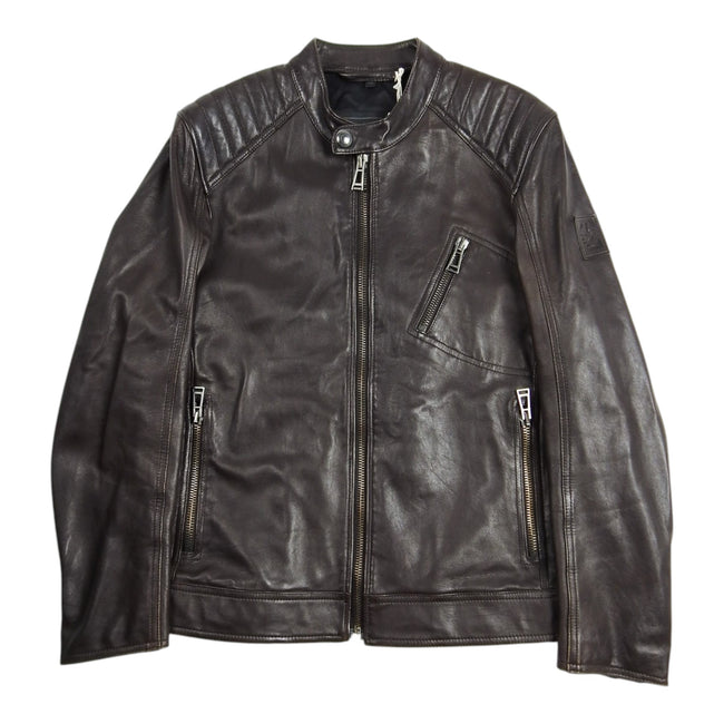 Belstaff Leather Jacket Size 50