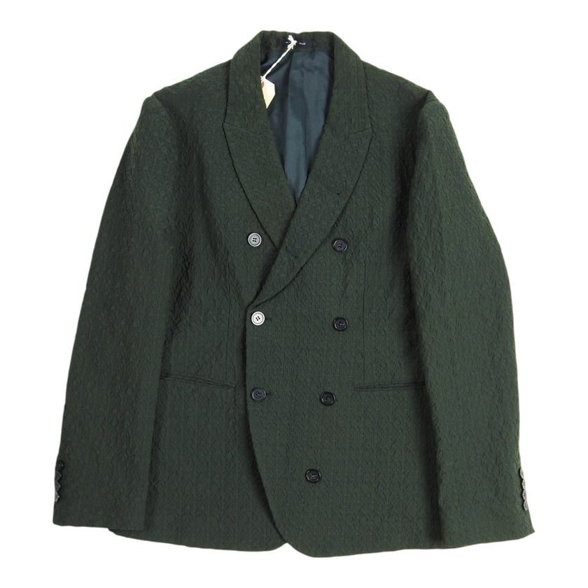 Emporio Armani Crepe Double Breasted Blazer Size 52