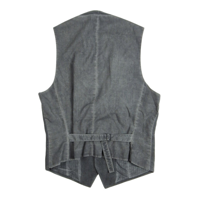 John Varvatos Canvas Waistcoat Size 40