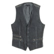 John Varvatos Canvas Waistcoat Size 40