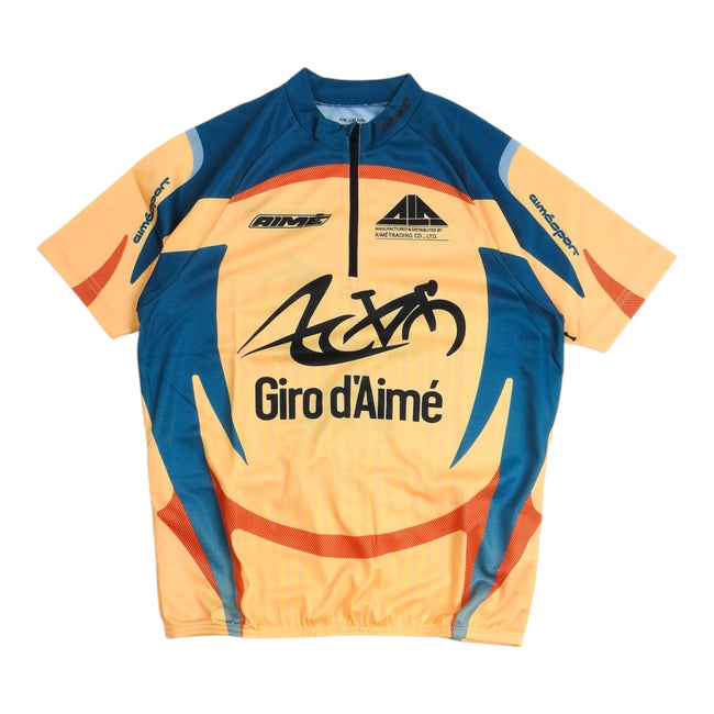 Aime Leon Dore Warm Apricot SS Cycling Jersey Shirt Size Small