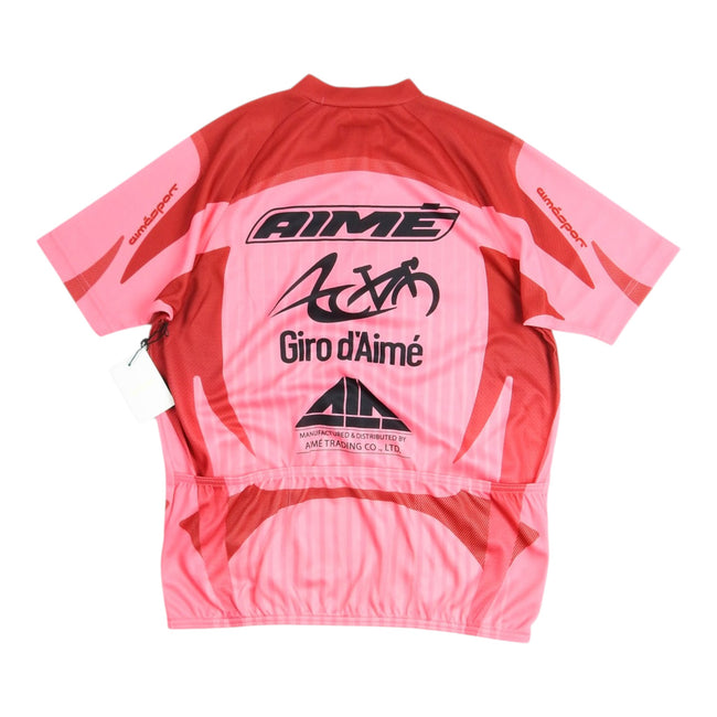 Aime Leon Dore Pink Cycling SS Jersey Shirt Size Small