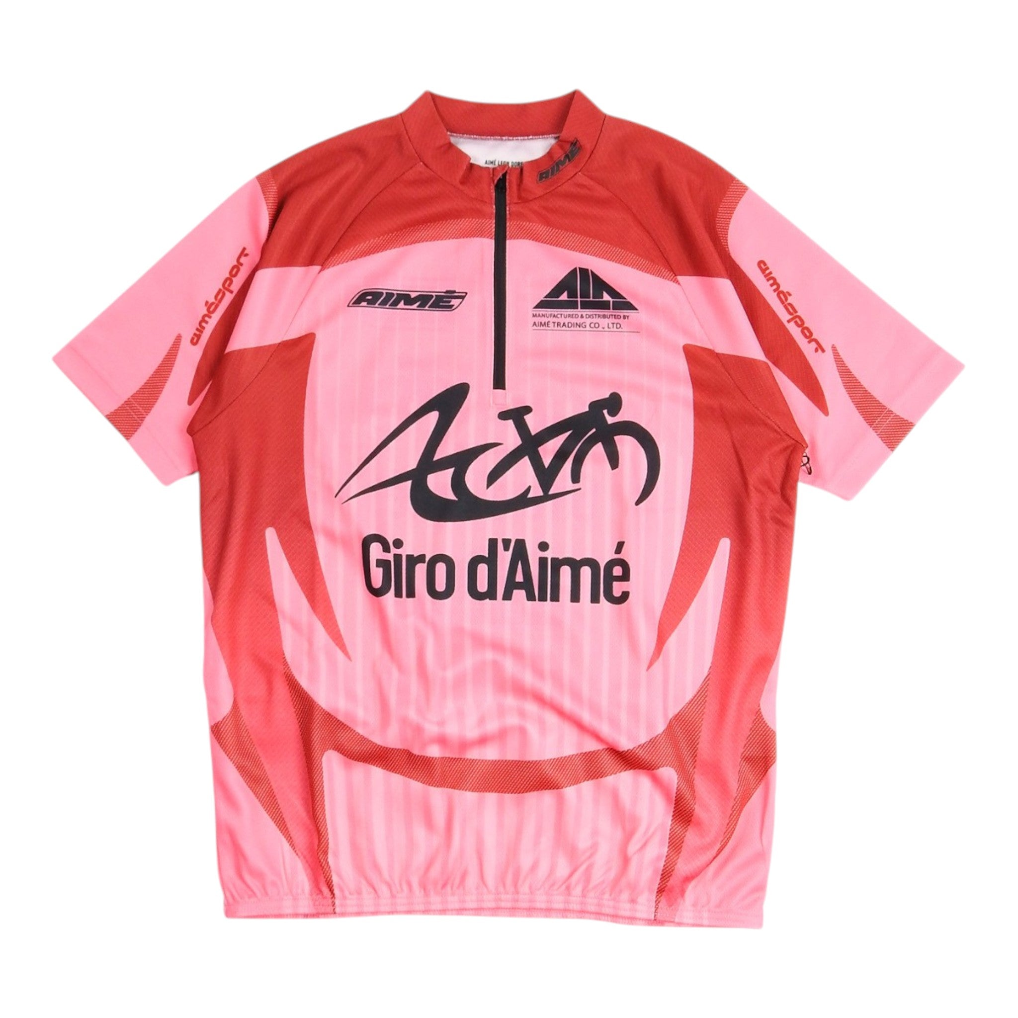 Aime Leon Dore Pink Cycling SS Jersey Shirt Size Small