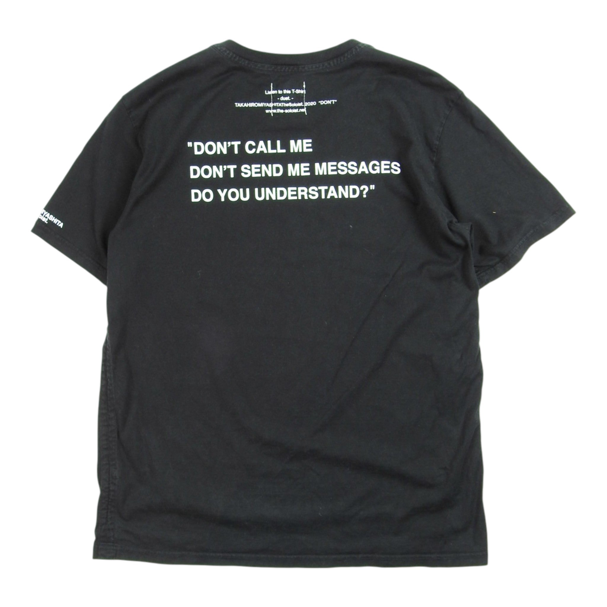 TAKAHIROMIYASHITO The Soloist T-Shirt Size 54